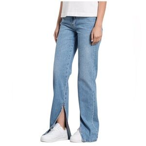 Twin-Set Denim with Metallic Button 30